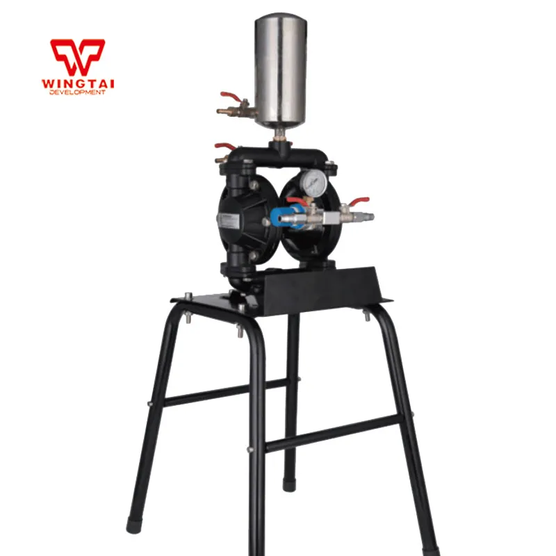 

13.33mm Spraying Suit PTFE Pneumatic diaphragm water pump BML-15C With Shelf