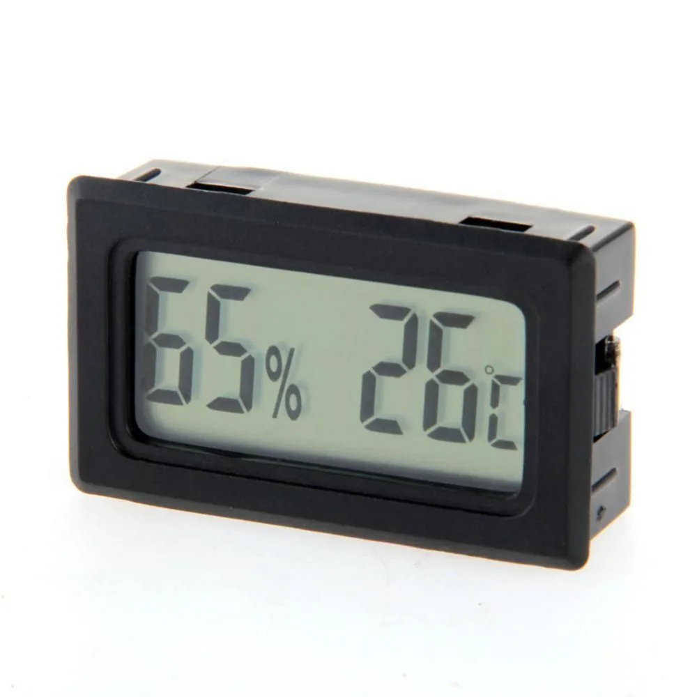 

Mini Portable Digital LCD Humidity Thermometer Hygrometer Meter Electronic Weather Station Wireless Barometer