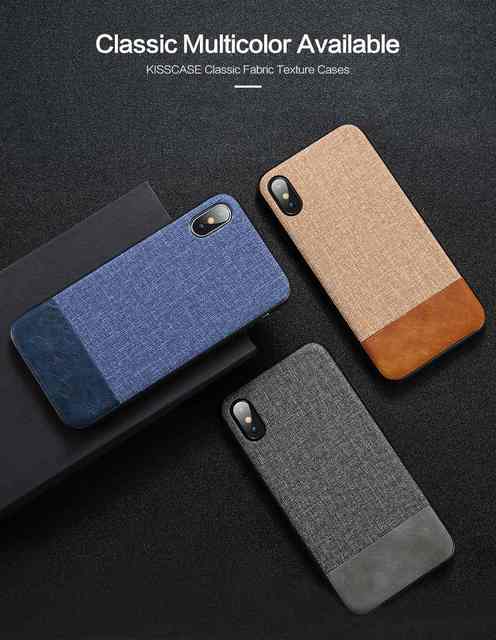 Cloth and Soft Silicone Phone Case