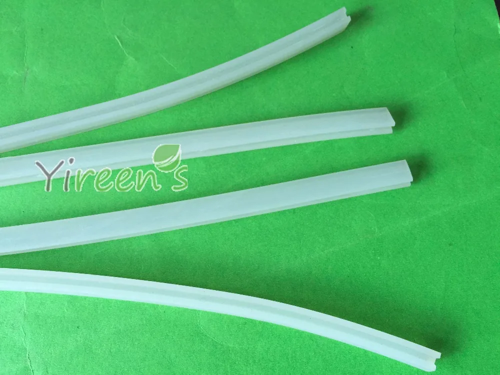 60cm long Silicone bead, Rubber Bead, Rubber strip, Heat sealer element