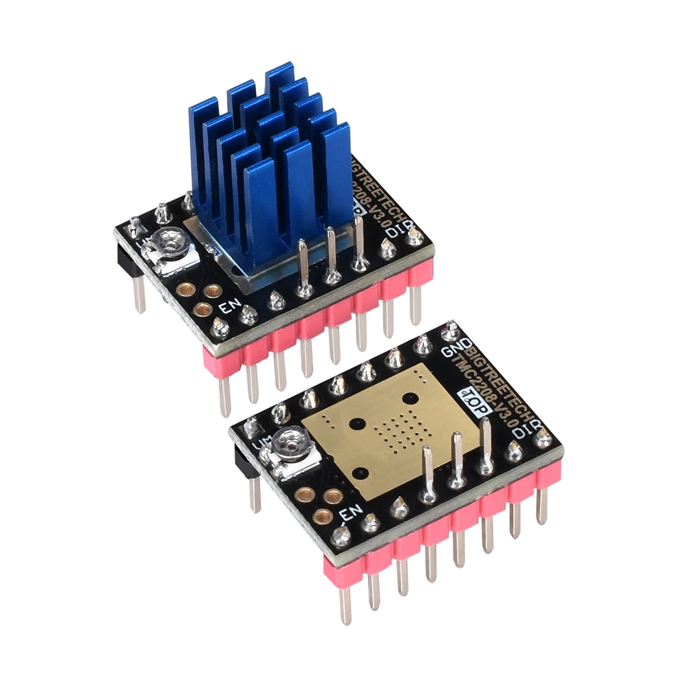 Драйвер BIGTREETECH TMC2208 V3.0 TMC2130 для шагового двигателя StepStick SPI RepRap Ultra платы 3D принтера