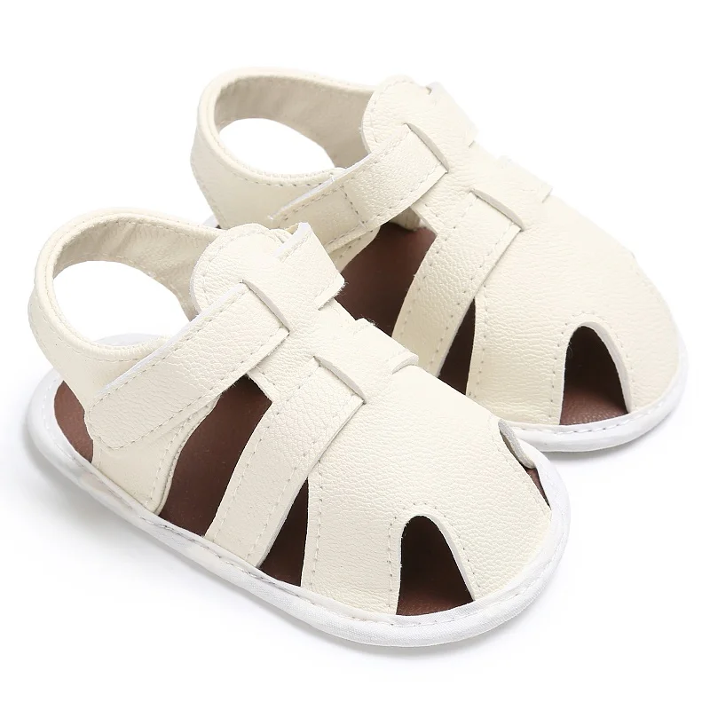 WEIXINBUY/Обувь для новорожденных мальчиков; обувь из искусственной кожи для детей; schoenen; обувь для первых ходунков; мягкая обувь для младенцев - Цвет: White
