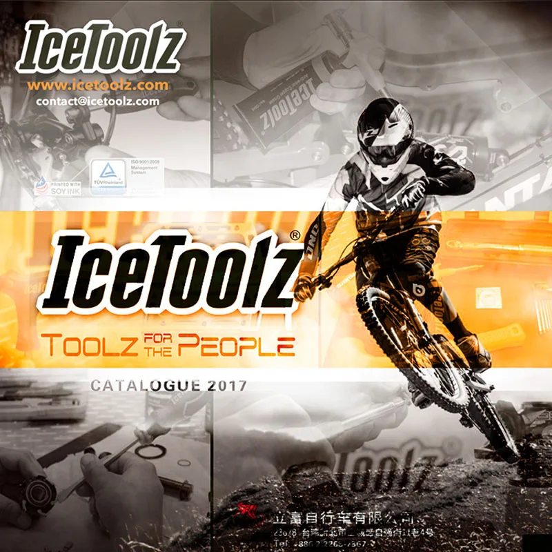 IceToolz Ice Toolz велосипед 16B1 трубчатый инструмент для снятия фаски Инструменты для ремонта велосипеда