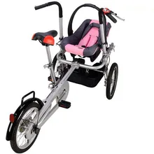 Mother Baby Bike Stroller NewboreTricycle Stroller Kids font b Bicycle b font Folding Stroller Babies Pram