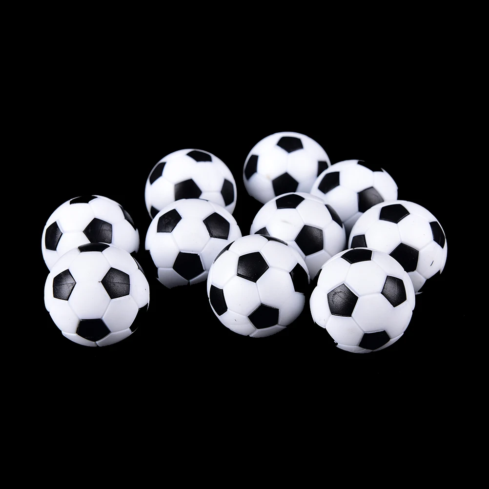 10 шт. пластиковый Настольный Футбол футбольный мяч Fussball спортивные подарки круглые домашние игры 32 мм оптом