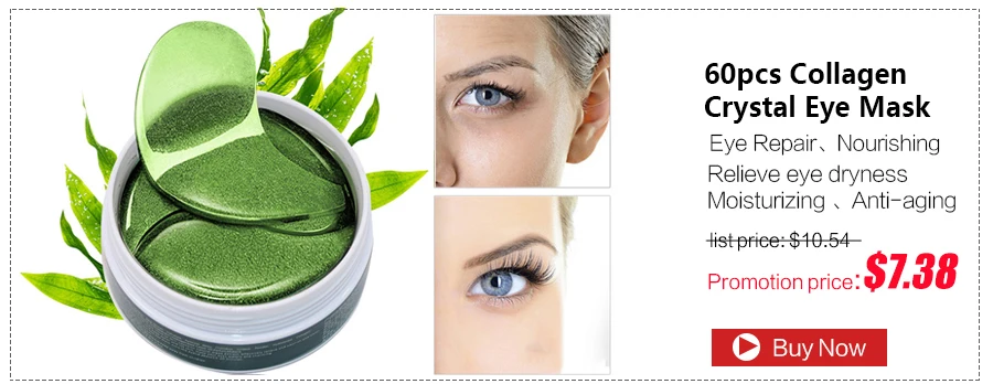 10pcs=5pair Eye Mask Crystal Collagen Face Masks Anti-Puffiness Dark Circles Anti Aging Moisturizing Eye Pads Gel Sleep Patches -
