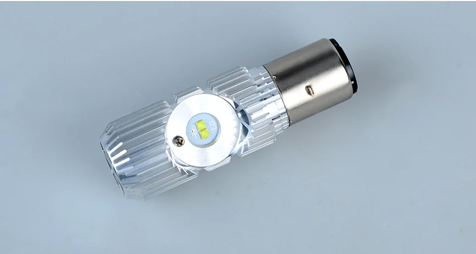 Foxcncar 1Pcs Ba20d LED motorcycle Headlight bulb Fanless Moped ATV 20W 1500LM 12V 9-32V 24V HiLo Lamp Motorbike Head Lamp Mini (9)