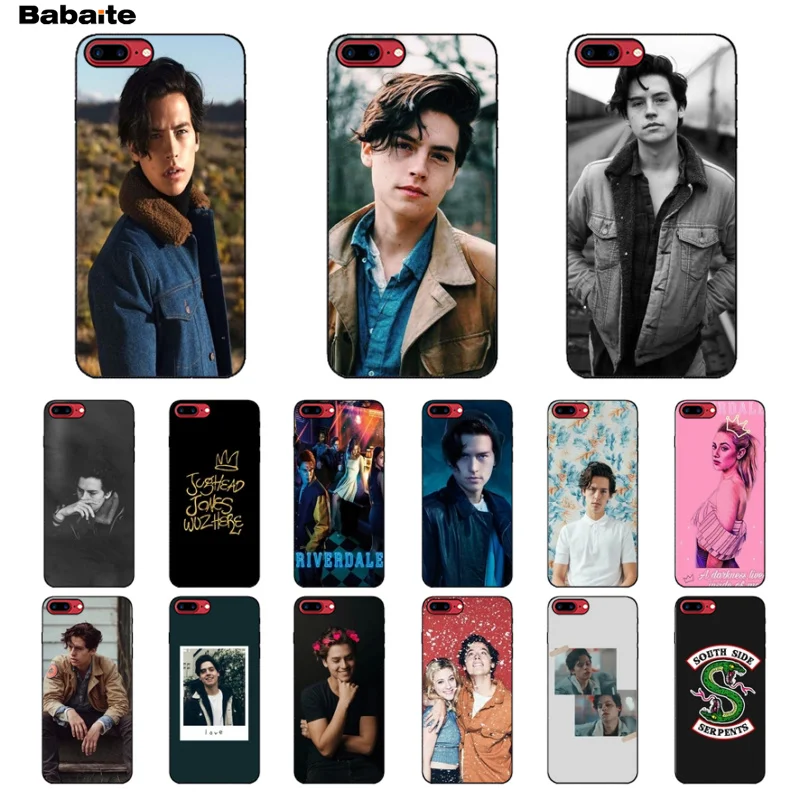 

Babaite American tv riverdale Jughead Jones Cover Black Soft Shell Phone Case for Apple iPhone 5 5S SE 6 6S 7 8 Plus X XS MAX XR