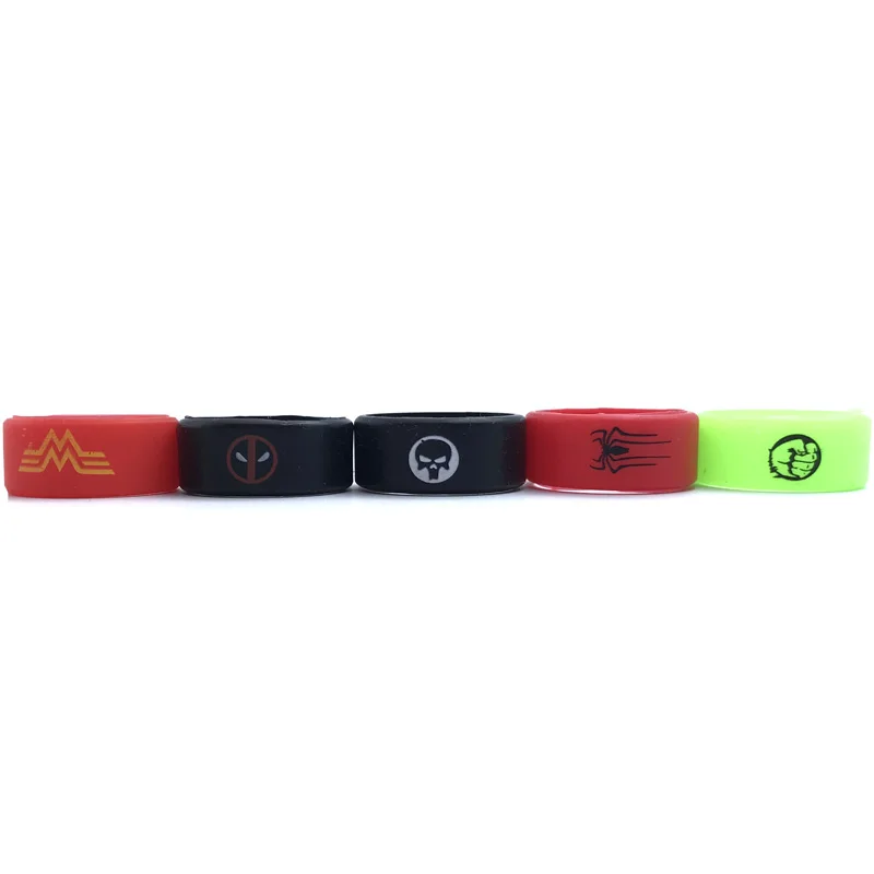 

vaporlinda 10PCS silicone ring Vape Band Ring For E-cigarette atomizer