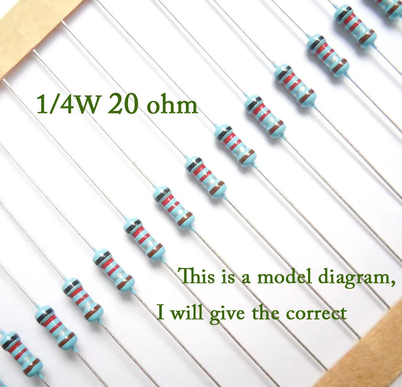 MXHD2785Y723F 1/4w 20 20R ohm 0.25w 100 original new Fixed Resistor