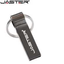 Металлический USB флеш-накопитель JASTER S401, водонепроницаемый флеш-накопитель, 64 ГБ, 32 ГБ, 16 ГБ, 8 ГБ, 4 Гб, флешка, USB флешка с брелком