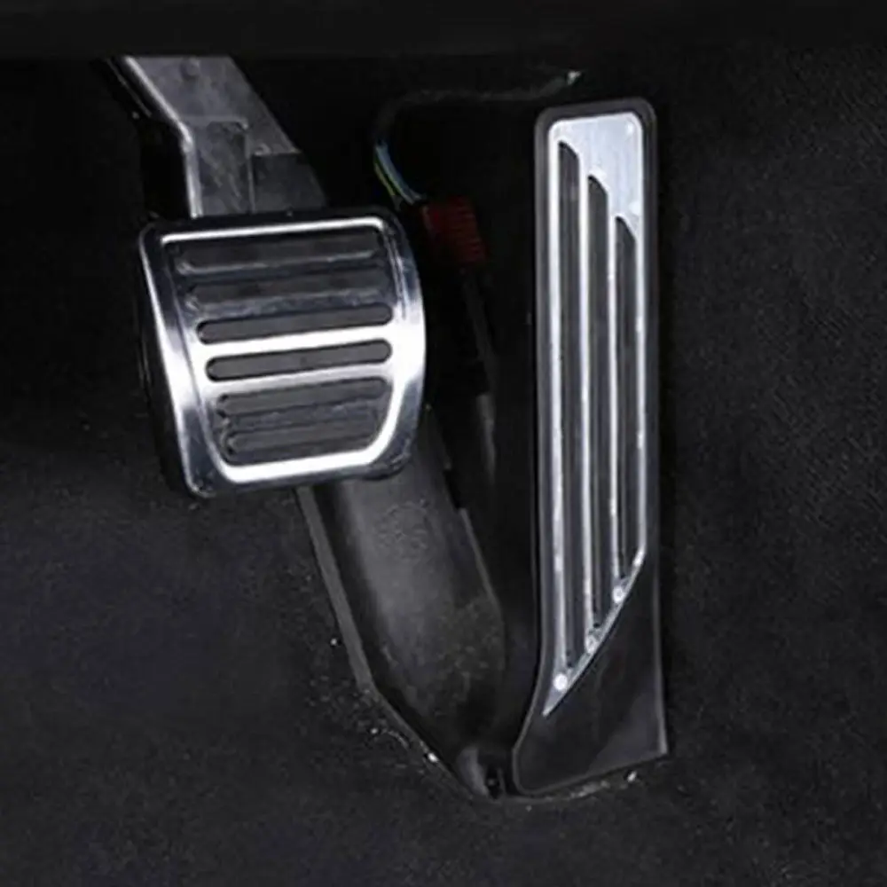 

For Left Hand Drive AT Alfa Romeo 2017 Giulia Car Fuel Gas Brake Pedal Cover Pad