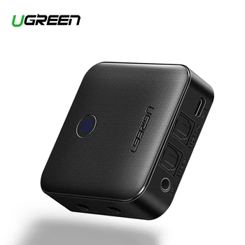 

Ugreen Bluetooth Receiver 4.2 aptX Transmitter for Headphone Optical 3.5mm SPDIF Bluetooth Audio Receiver Adapter for Car TV