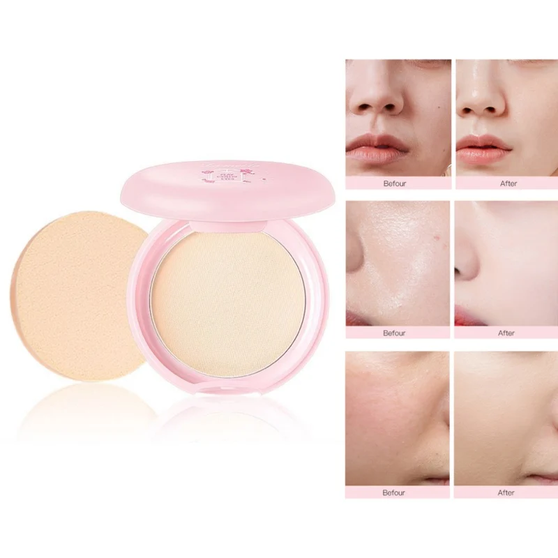 

Bare Mineralize Cosmetic Soft Translucent Compact Pressed Powder Face Contour Palette Finishing Powder Setting Makeup Q1