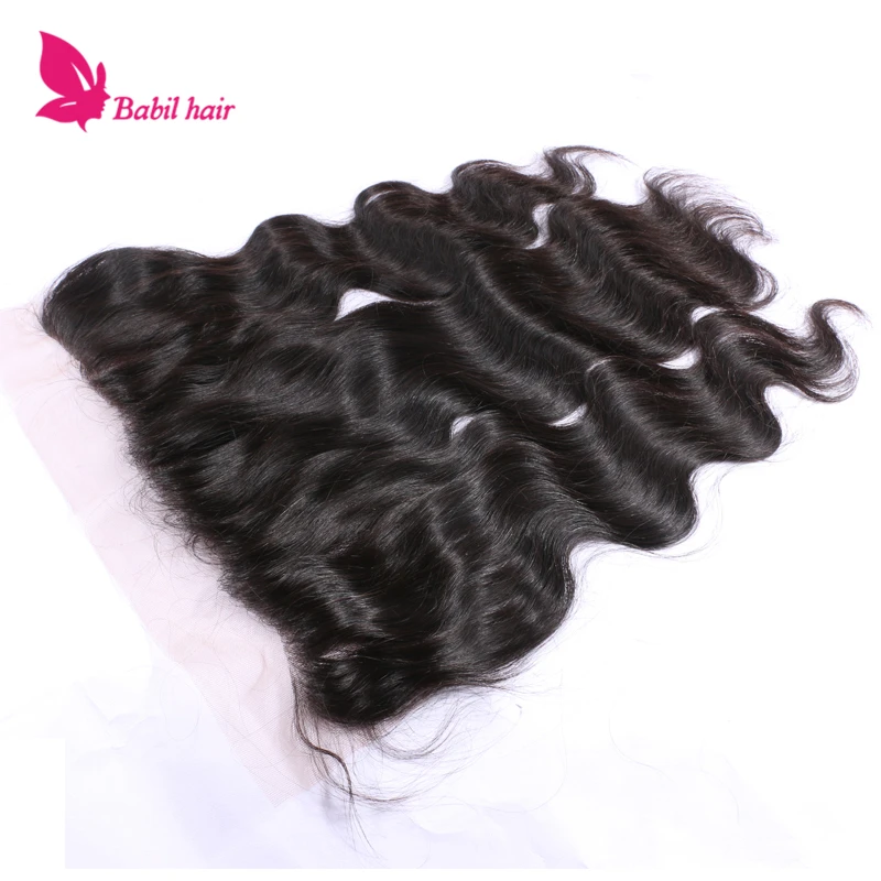 

Brazilian Body Wave Lace Frontal Closure Bleached Knots 13X4 Virgin Human Hair Ear To Ear Full Lace Frontal Piece With Baby Hair