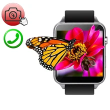Android Smart Wrist Watch GT88 Heart Rate Inteligente Pulso WristWatch Waterproof GSM/GPRS SIM Card Camera Pedometer For iOS Men