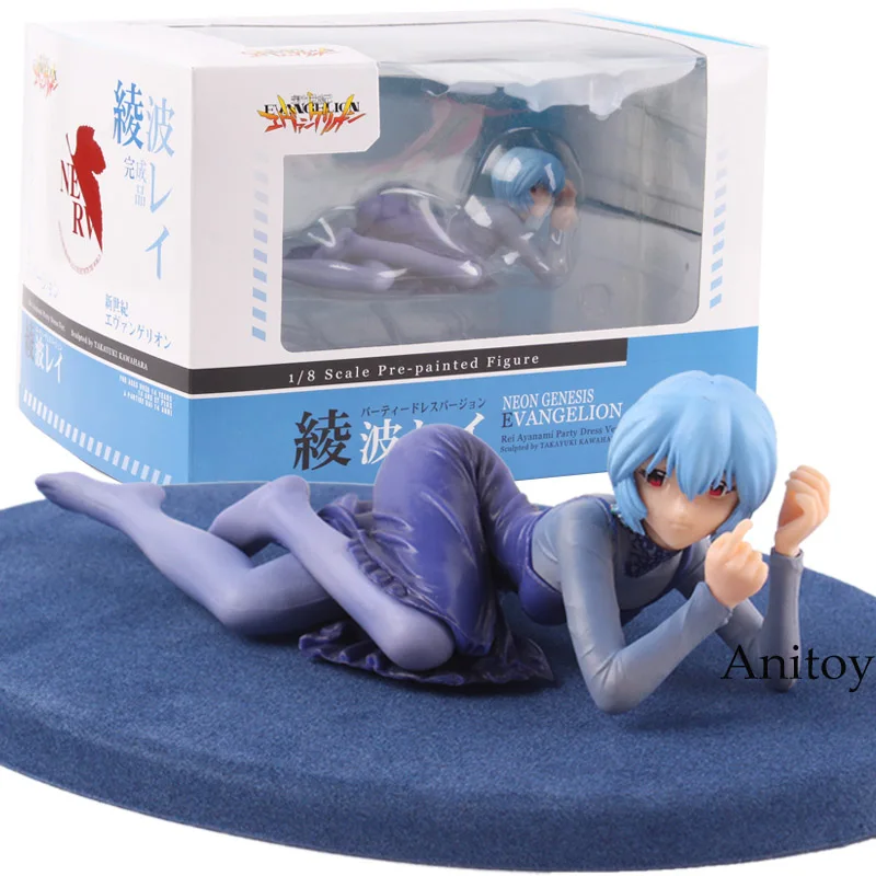 

EVA Neon Genesis Evangelion Rei Ayanami Party Dress Ver. 1/8 Scale Pre-painted Figure PVC Action Figure Collectible Model Toy