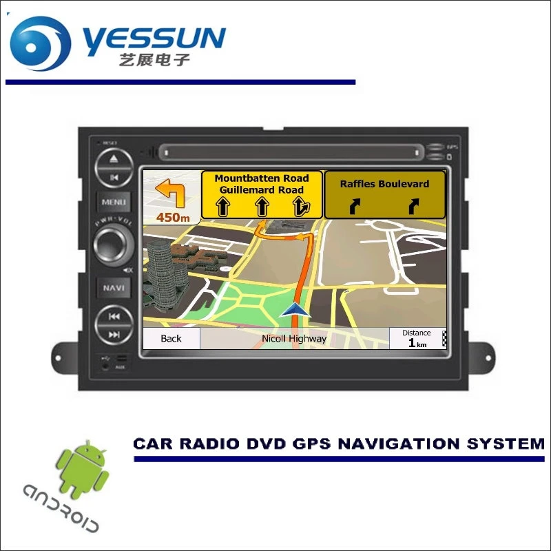 Discount YESSUN For Mercury Montego 2005~2006 Car Media Audio Video BT CD DVD GPS Player Navi Radio Stereo HD Screen Wince / Android 5