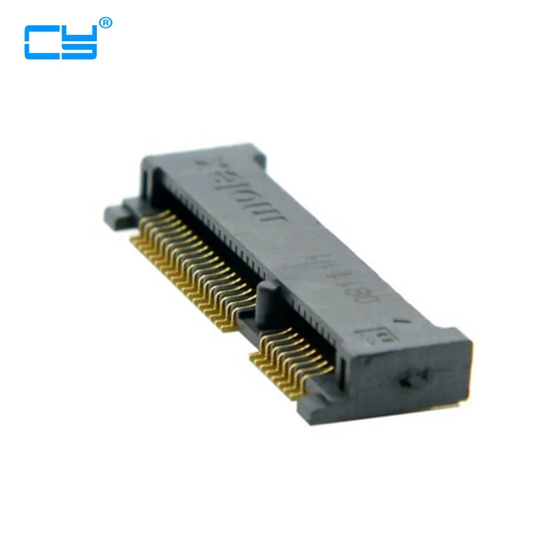 Mini PCI E pci express pcie mSATA 52pin 4 0 ММ гнездо высоты адаптер гнездового соединителя плата