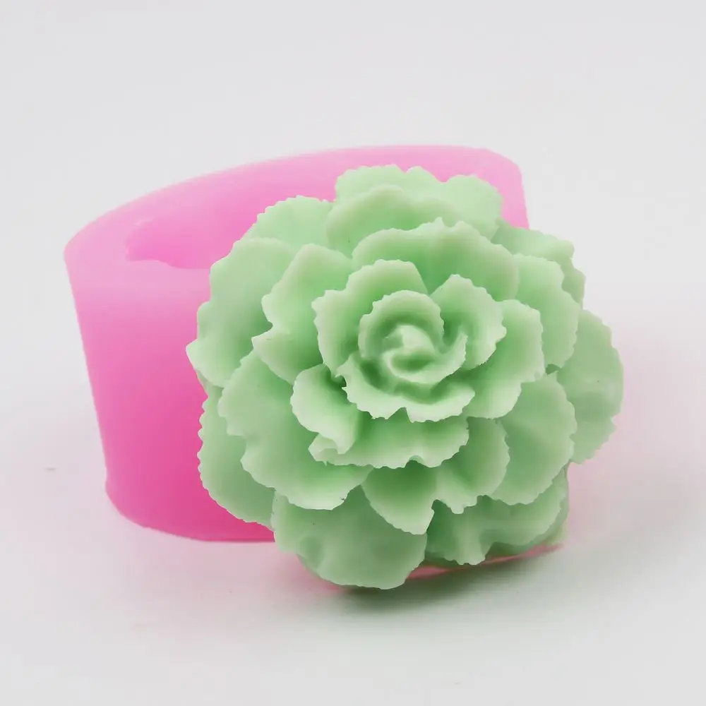 Sugar Craft Cake Decoration Fondant Mold 3d Flower Silicone Molds for Soap Making DIY Handmade Craft Soap Mold