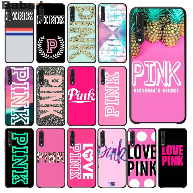 

Babaite PINK world Custom Photo Soft Phone Case for Huawei Mate10 Lite P20 Pro P9 P10 Plus Mate9 10 Honor 9 10 View 10