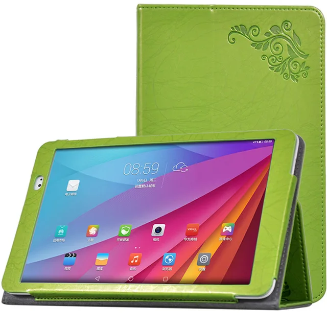 Tablet Case for Huawei Mediapad T1 10 Flip Print PU leather Capa for