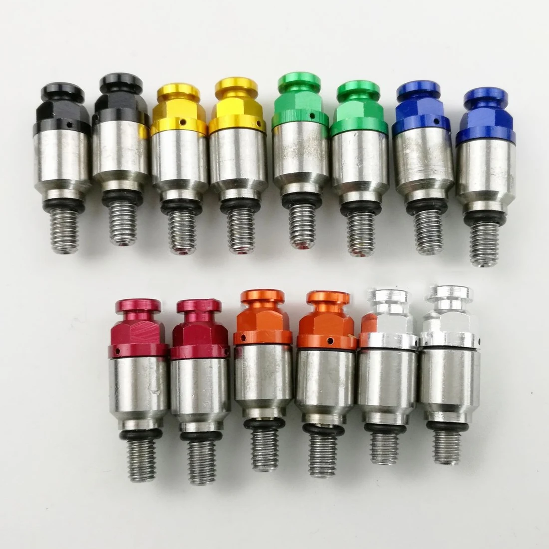 

Dewtreetali New M5 Motorcycle Front Fork Bleeder Air Valves For Yamaha YZ85 YZ125 YZ250 YZ250F YZ450F Motocross Dirt Bikes Blue