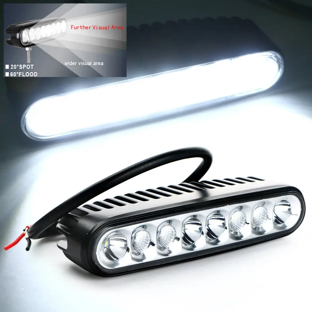 High Quality 40W roadwork LED Work Light off Road SUV Fog Driving Flood Spot Combo Bar Lamp