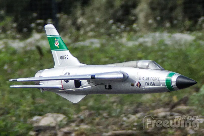 Freewing самолет 64 мм F-105 Thunderchief RC/реактивный самолет игрушка хобби