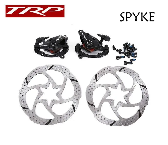 TRP Spyke MTB велосипедный механический дисковый тормоз комплект передних и задних