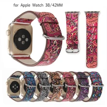  BUMVOR Newest color arrive National Belt leather loop For Apple Watch Band Strap for iwatch 38 40mm/42 44mm Series 1/2/3/4