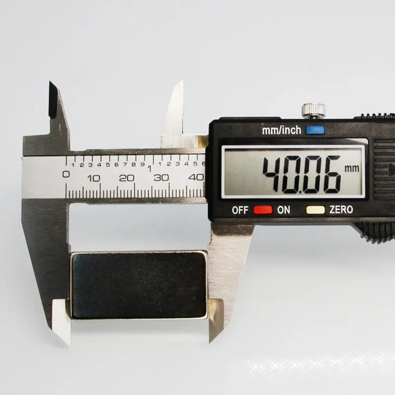 2 шт. 40x20x4 мм неодимовый магнит Блок N35 постоянный супер сильный Мощный маленький Магнитный Магнит квадратный
