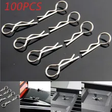 Автозапчасти для освещения 100 шт. Apex RC продукты Средний RC автомобиль грузовик багги оцинкованная сталь тела зажимы