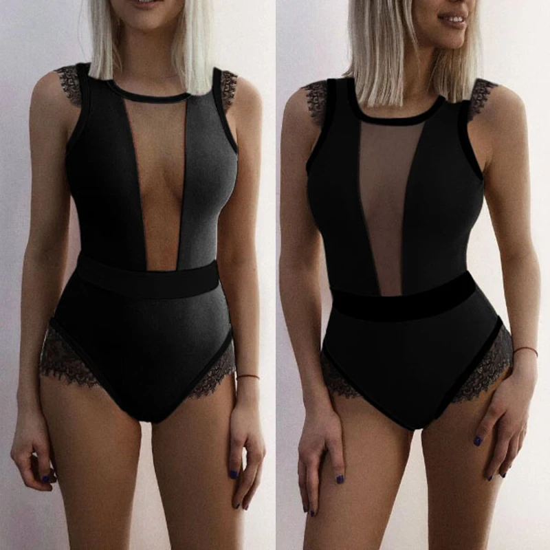 Женский комбинезон Женская Клубная одежда облегающий сексуальный боди для