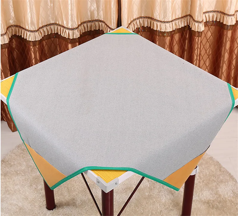 1X1m или 1.2X1.2m бытовой молчание маджонг коврик скатерти Настольная игра высокого