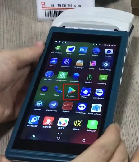 

5.5 Inch Touch Screen Wireless Handheld Payment Android POS Terminal with Printer