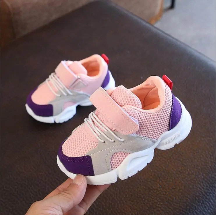 Spring New Children Shoes Fashion Kids Soft Bottom PU Leather Sport Sneakers Baby Autumn Breathable Toddler Shoes
