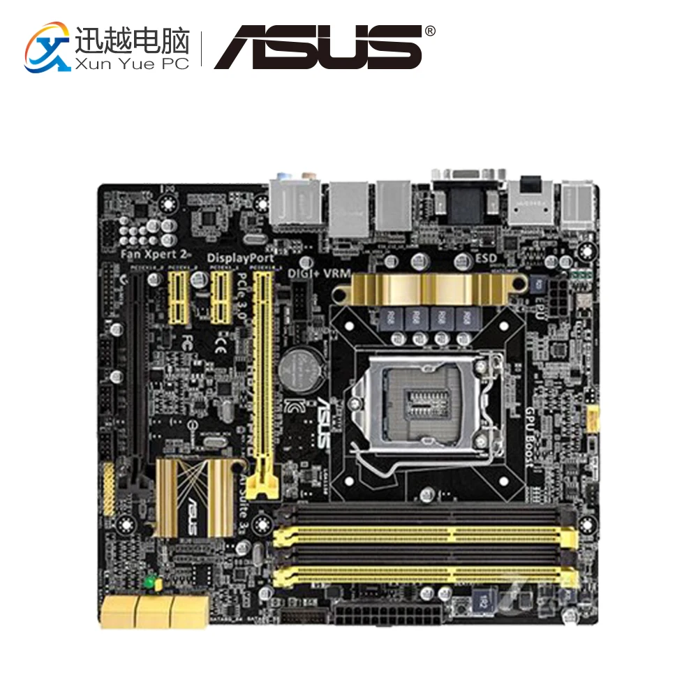 

Asus H87M-PRO Desktop Motherboard H87 Socket LGA 1150 i7 i5 i3 DDR3 32G SATA3 UBS3.0 Micro-ITX