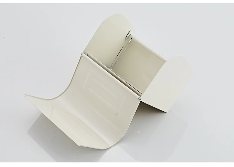 Настенный алюминиевый держатель для туалетной бумаги, аксессуары для ванной комнаты, Белый Резной держатель для рулонной бумаги с телефонной полкой