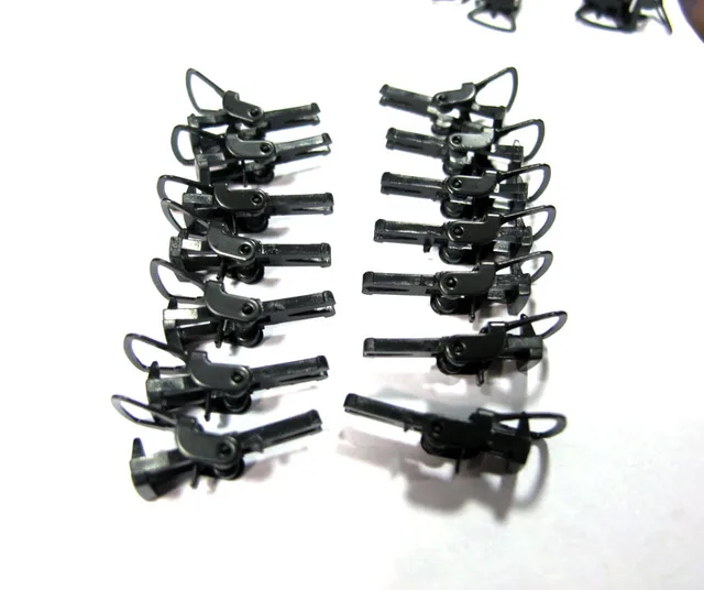 1/87 ho scale Knuckle Spring Coupler diy hooks for European standard