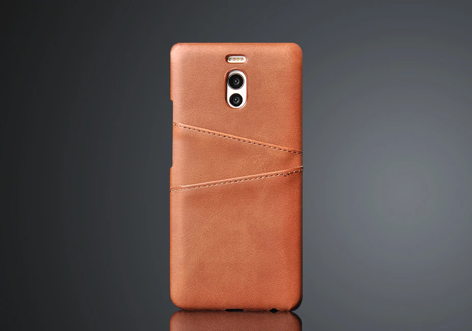 Кожаный чехол PDGB для Meizu M6s S6 M6t M6 Note Meizu 15 Plus, задняя крышка для Meizu Note 8 9, держатель для карт, чехол-кошелек