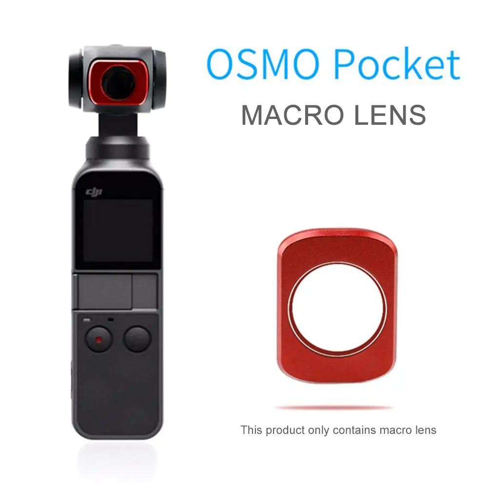 

Macro Lens 12.5X HD Filter For DJI Osmo Pocket Handheld Camera Specially Design For Shooting Small Objects With Crisp Details