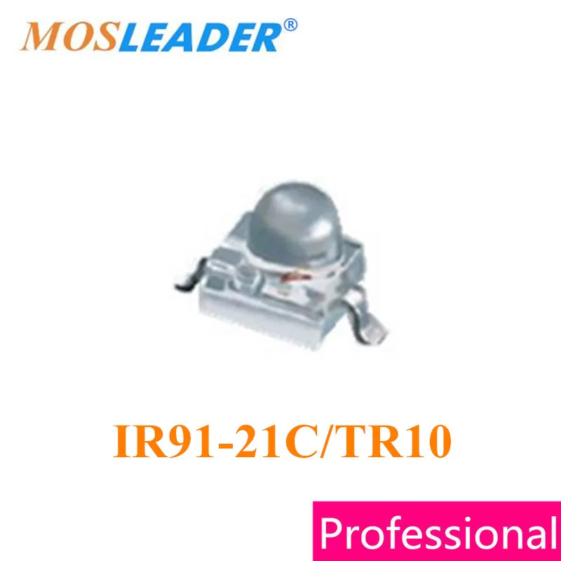 Mosleader IR91-21C/TR10 1000 шт. SMD IR91-21C прозрачный 1,9 мм круглый миниатюрный Z-Bend свинец инфракрасный светодиодный высокого качества