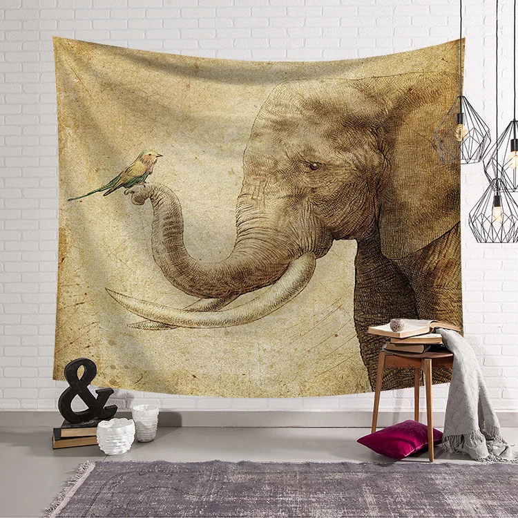 Гобелены с Буддой настенный большой Мандала слон гобелен ткань Мандала Декор стены ковер одеяло коврик для йоги коврик одеяло s