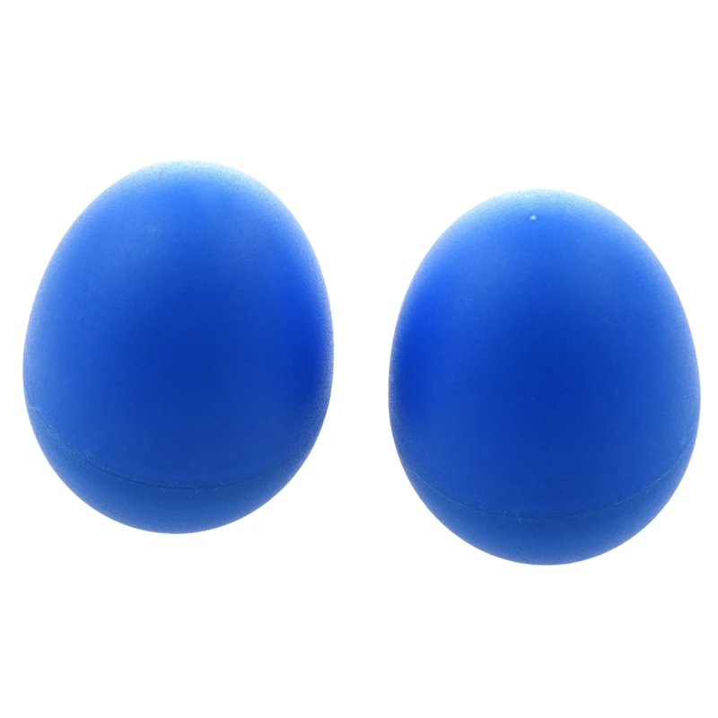 2 пары пластиковые перкуссия игрушка, музыкальное яйцо маракаса шейкеры красный и синий