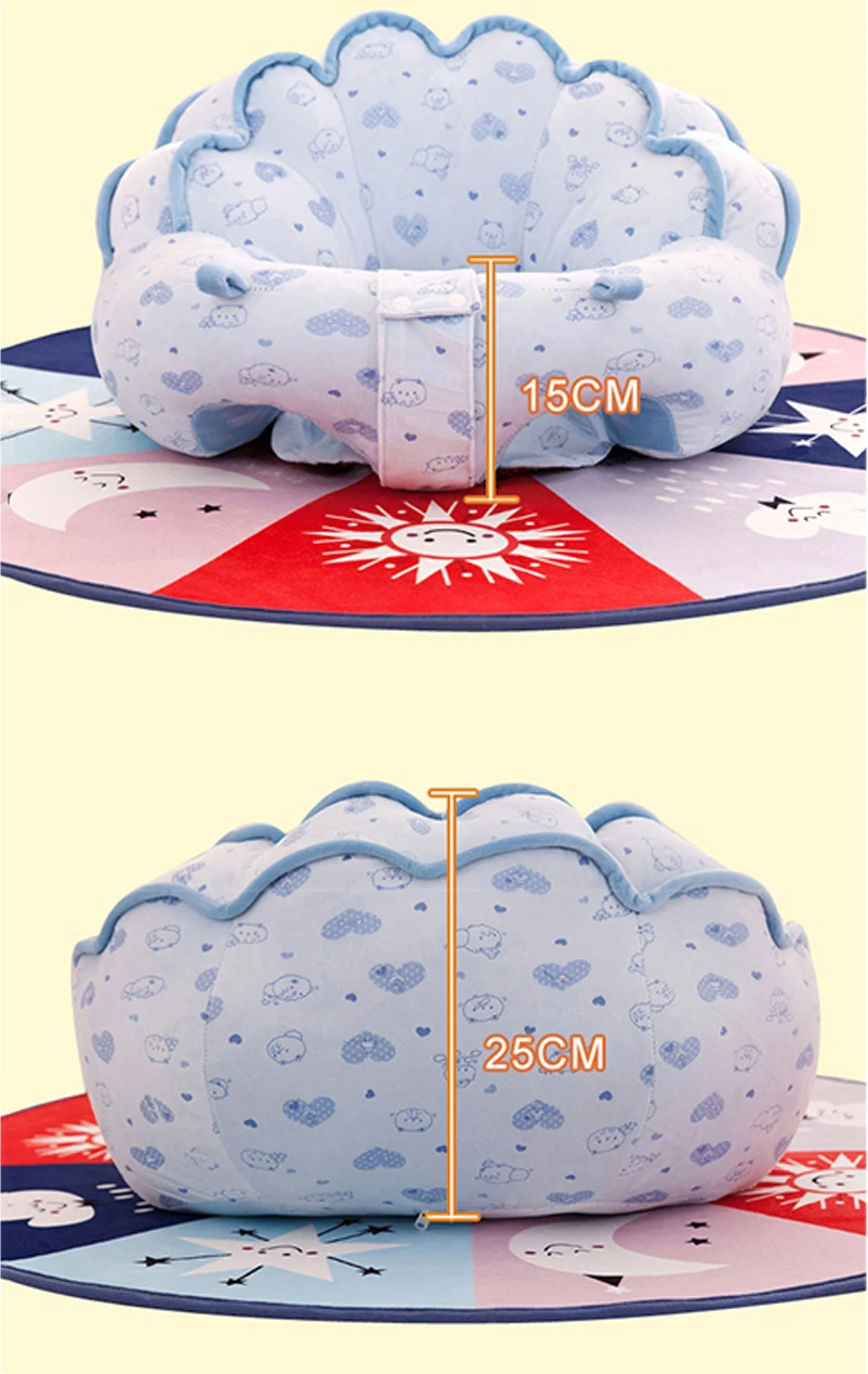 Мягкие Детские Поддержка сиденье Кресло-мешок детский стульчик для кормления новорожденных учиться сидеть стул Плюшевые игрушки