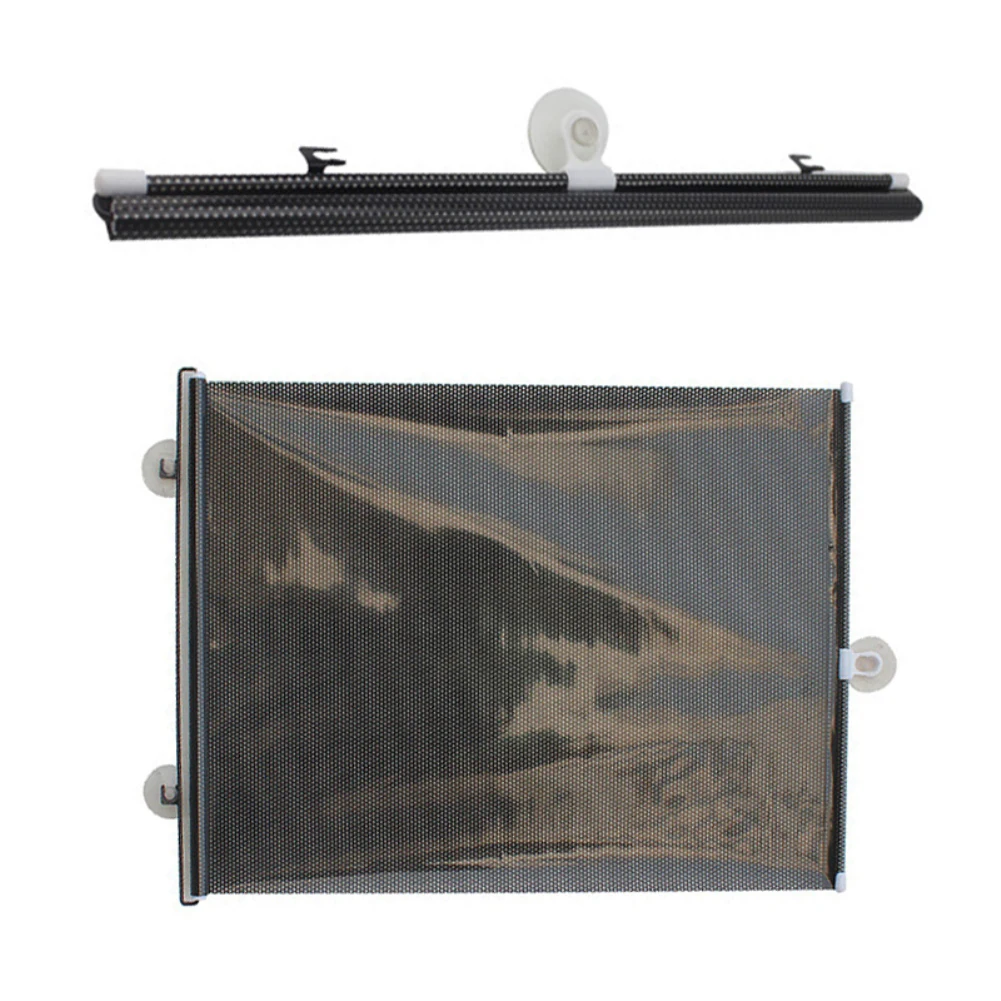 

Summer Heat Insulation Car Window Sunshade Roller Shutter 40*60CM Cover Curtain Protection Shield Roller Shutter Sunscreen cover