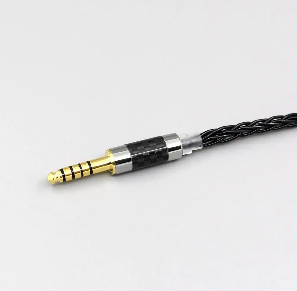 LN006355 XLR сбалансированный 3,5 мм 2,5 мм 8 ядер посеребренный для наушников кабель для Sennheiser IE40 Pro - Цвет: 4.4mm balanced