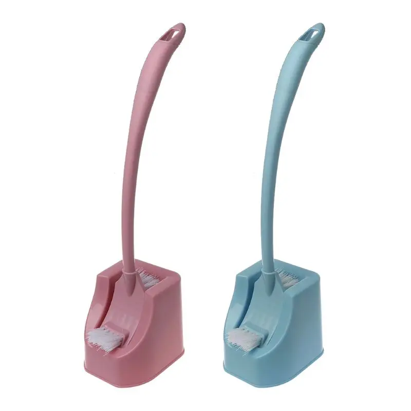 1 Set Practical Lavatory Brush Toilet Brush & Holder Set Bathroom Accessories 1 Set Practical Lavatory Brush Toilet Brush & Holder Set Bathroom Accessories