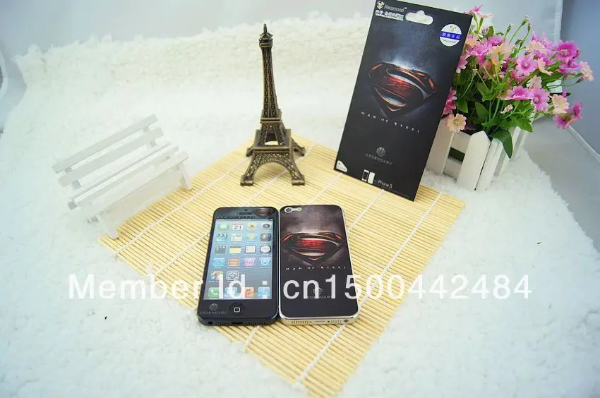 Superman came!!Fashion stickers for Iphone5 mobile phone sticker HD screen | Мобильные телефоны и аксессуары